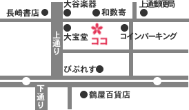ダンス教室ハピネス＆桜井通りの地図